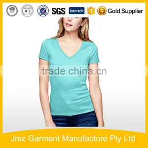 Custom Fashion Short Sleeve Tee Shirt for Women /summer Cotton t Shirt thumbnail-1