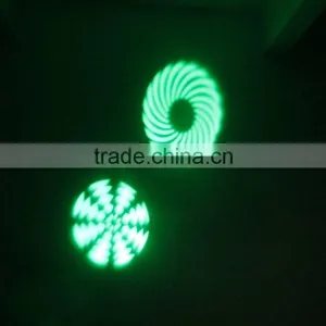 China Supplier New Product Disco Stage Lighting RGBW Led 3*8W Gobo Effect Light thumbnail-2