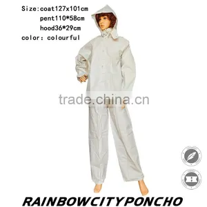 Promotional EVA Raincoat High Quanlity and Soft Finishing Reusable Material thumbnail-1