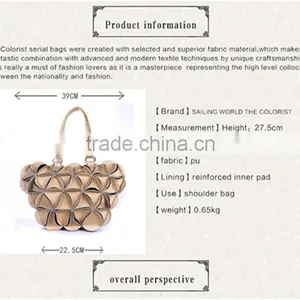 2016 Stylish PU Leather Lady Hand Bag thumbnail-5