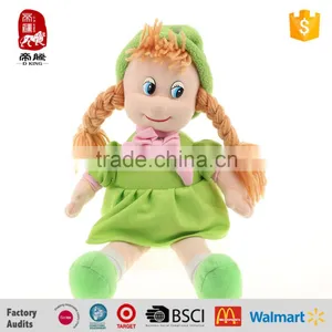 Dress Doll Cute Plush Baby Toy for Girls thumbnail-1