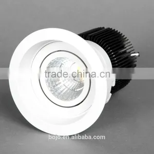6W 9W 13W COB LED Downlight With Round and Square Outer Ring Made in China thumbnail-1