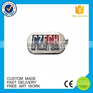 Double Side Logo Soft Enamel Tag Custom Metal Military Dog Tag thumbnail-1