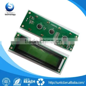 20x2 Lcd Yellow-green 2 Line Character 20x2 Matrix LCD Display thumbnail-2