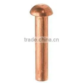 Copper Round Head Rivet thumbnail-1