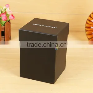 Black Packaging Cardboard Candle Box thumbnail-1