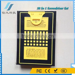 38 In 1 Screwdriver Set Precision Repair Tools Kit for Mobile Phone PC Tablet thumbnail-2