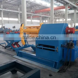 Hydraulic Decoiler 12T, Hydraulic Steel Coil Decoiler 12T thumbnail-4