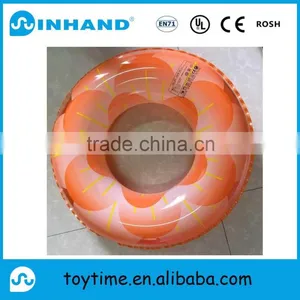 Pvc Inflatable Swimming Ring, CMYK Printing Plastic Water Tube Float Adult Ring thumbnail-1