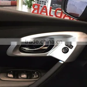 ABS Chrome 4 Pcs Electroplate Door Handle Insert Bowl Cover Trim For KADJAR Car Accessories 2016 thumbnail-2