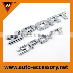Custom 3d Car Sticker Self-adhesive Chrome Letters thumbnail-1