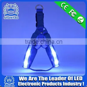 2015 Hot Selling Glowing Pet Training Harness thumbnail-5