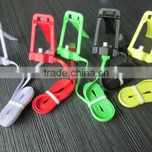Cell Phone Holder Stand Fast Charging Long Data Syn Micro USB Sata Cable thumbnail-3
