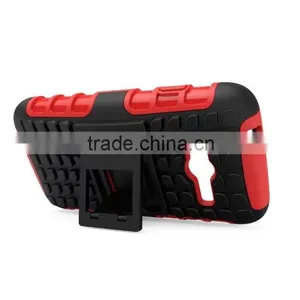 For Samsung Galaxy Ace 4 SILICONE+PC Hybrid Hard Case thumbnail-1