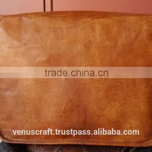 Real Leather Satchel Bag,real Goat Leather Office Satchel thumbnail-5