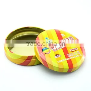 Factory Wholesale Food Grade Mint Round Metal Tins Small thumbnail-1