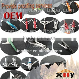 125 Grain Steel Archery Hunting Broadhead for Compound Bow thumbnail-2