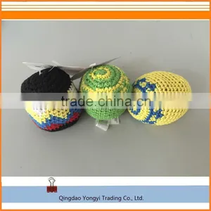 Woven Knitted Hacky Sack, Juggling Ball thumbnail-6