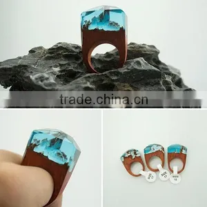 Promotional Items for 2016 Handmade Anniversary Engagement Secreted Wooden Rings thumbnail-2