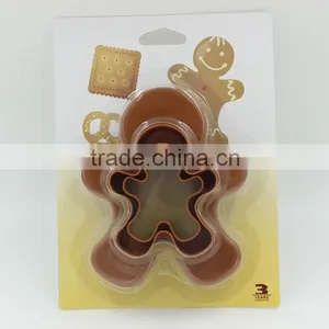 New Popular Gingerbread Man Shape Cookie Cutter thumbnail-3