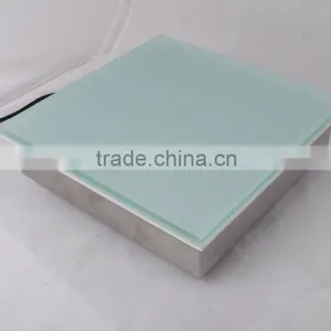 3 Years Warranty RGB Color Changing Tempered Frosted Glass Led Brick Light Waterproof Recessed Lights thumbnail-2