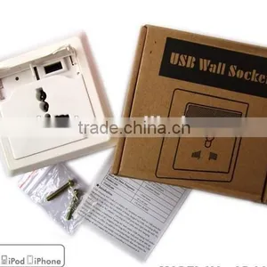 New Product 2016, USB Universal Wall Socket for Iphone Ipad thumbnail-1