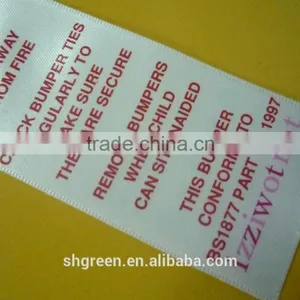 Printing Clothing Label,washable Printing Garment Tag thumbnail-1