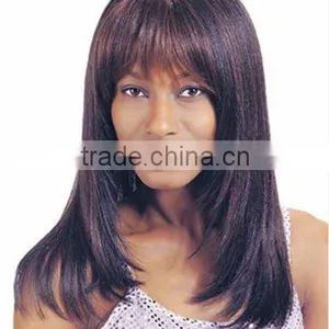 Japanese Synthetic Hair Wig - Synthetic Lady Wig M10- Hair Large Wholesale thumbnail-1