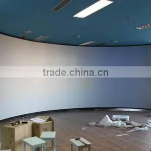2016 Curved Screen Fixed Frame Projector Screen thumbnail-2