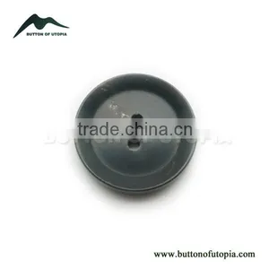 Classic Horn Buttons 4 Holes Round Men's Suit Buttons thumbnail-1