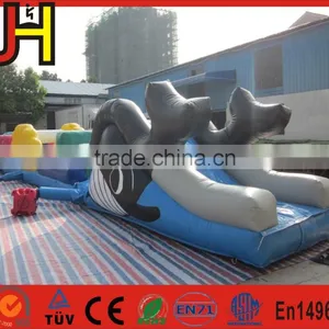 New 2016 Shark Inflatable Obstacle Course/ Outdoor Inflatable Obstacle Course thumbnail-6