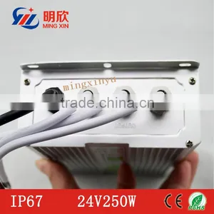 Single Output Type 110v ,220v ac 250W Rainproof Power Supply Waterproof 250w Led Driver thumbnail-1
