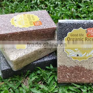 Natural Red Jasmine Rice Organic Grain Rice Healthy Food Good For Health And Beauty Pack in Vacuum Bag By Mae-Mae thumbnail-3