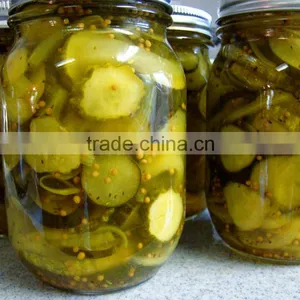 Best Selling Vietnam Canned Natural Pickled Cucumber Slices, Gherkins - Cheap Price by HAGIMEX thumbnail-2