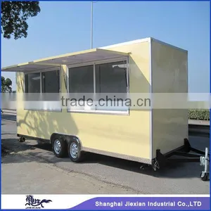 JX-FS580 Shanghai Jiexian Factory Outdoor Commercial Mobile Food Truck Sale thumbnail-1