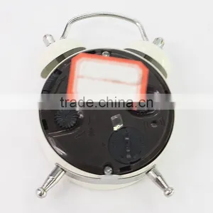 2016 Hot Selling 5*7.5cm White Iron Alarm Clock $1.0 thumbnail-2