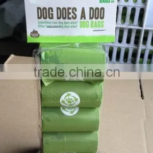 Hot Sale Corn Starch Biodegradable Dog Waste Clean up Bags thumbnail-2