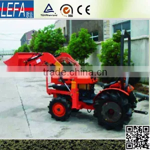 4wd 40hp Tractor With Front End Loader and Backhoe thumbnail-4