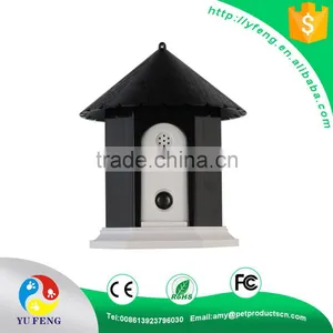 Factory Wholesale No Shock High Quality Birdhouse Outdoor Ultrasonic Bark Control thumbnail-3