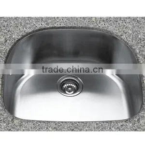 Harmony Undermount Sink, Inch:L: 23 9/16" W: 21 1/8". Size:610x535x200mm, Flat Rim, Deep Press thumbnail-1
