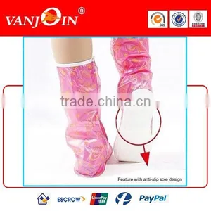 Reusable Waterproof Guard Slip-resistant Women Girls Shoe Covers thumbnail-1