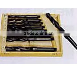 MORSE TAPER SHANK DRILL SET HSS 10pcs/set thumbnail-1