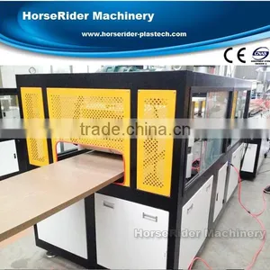 PVC WPC Garden Board Profile Production Plant/Plastic Wood Garden Plate Sheet Making Machine thumbnail-6