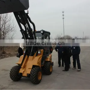 W6FD08 Mini Wheel Loader With Joystick Control thumbnail-1