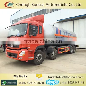 CLW New 15t LPG Tanker Truck in Oman thumbnail-1