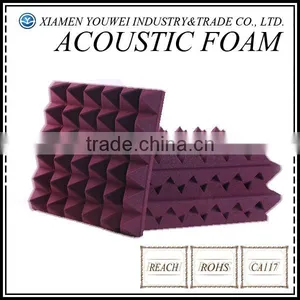 2016 New Diy Acoustic Foam Sound Absorbing Materials and Noise Dampening Foam thumbnail-1