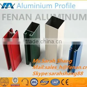 Powder Coating Sliding Windows Extrusion Aluminium Profiles thumbnail-2