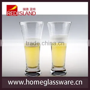 10oz Clear Pilserler Beer Glass for Toasting thumbnail-3