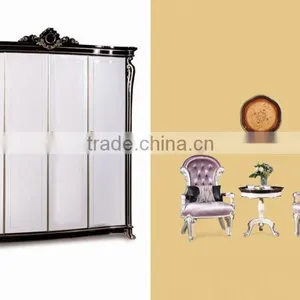 Whose House FurnitureClassic Antique Style White Desk, Executive Desk, Office Desk thumbnail-3