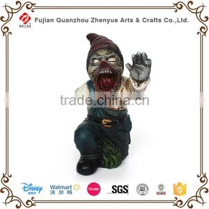 2015 Wholesale Halloween Holiday Polyresin Zombie Decoration thumbnail-1